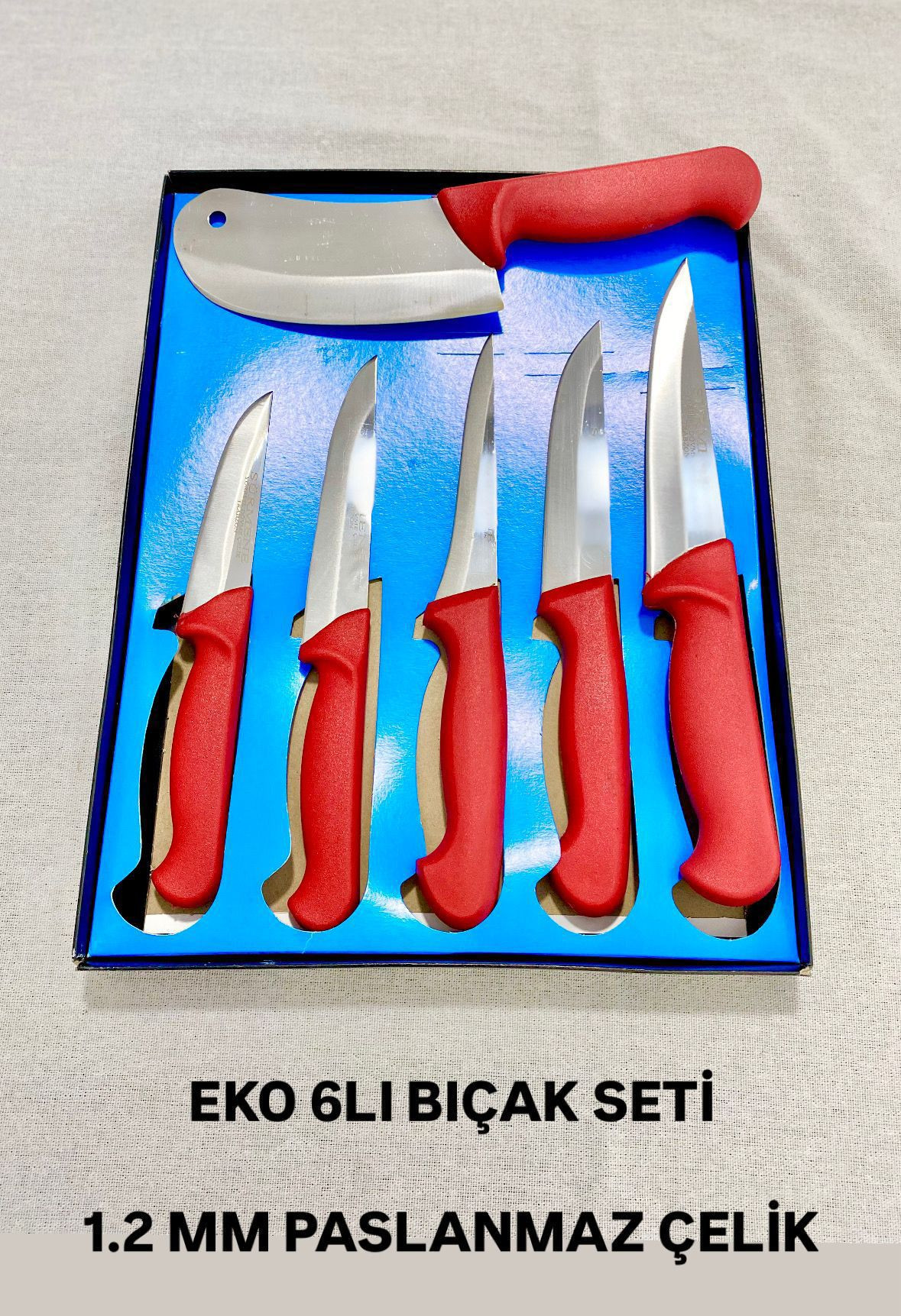 KASAP SERİSİ (EKO 6'LI BIÇAK SETİ)