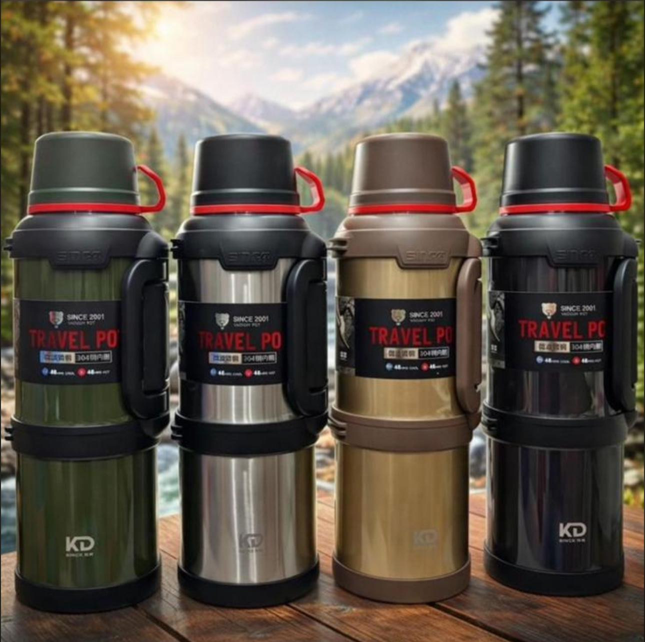 Paslanmaz Çelik Termos 4LT