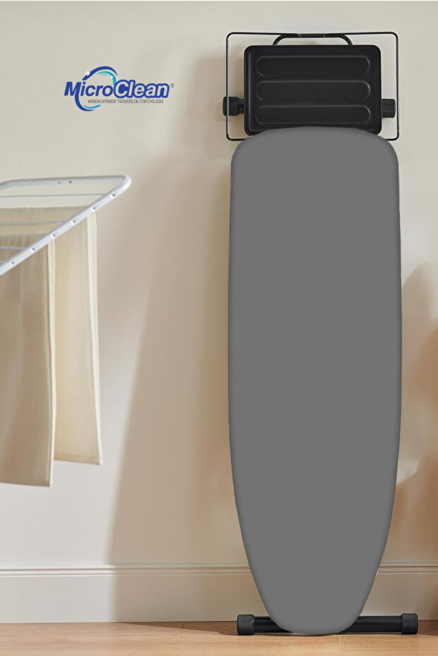 MissClean Ütü bezi Kılıfı Bezi Yanmaz Yapışmaz (Özel Keçeli Pamuk Kumaşlı) 50* 140 Cm-İpli